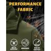 imageTACVASEN Mens Special Ops Military Tactical Rain Jackets Winter Warm Fleece Softshell Hooded Raincoat SnowboardGreen