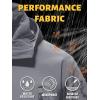 imageTACVASEN Mens Special Ops Military Tactical Rain Jackets Winter Warm Fleece Softshell Hooded Raincoat SnowboardLight Grey