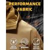 imageTACVASEN Mens Special Ops Military Tactical Rain Jackets Winter Warm Fleece Softshell Hooded Raincoat SnowboardSand