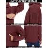 imageTACVASEN Mens Special Ops Military Tactical Rain Jackets Winter Warm Fleece Softshell Hooded Raincoat SnowboardWine Red