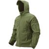 imageTACVASEN Mens Fleece Jacket Full Zip Tactical Hoodies Winter Coats Windproof Hoodies Warm HuntingArmy Green