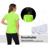 imageTACVASEN Womens Golf Polo Shirts Short Sleeve UPF 50 Sun Protection Golf Shirts for Women Quick Dry Collared PolosBright Green