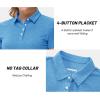 imageTACVASEN Womens Golf Shirt Polo Shirts for Women Collar Shirt Short Sleeve Quick Dry Womens Polo Shirts for Work Tennis GolfSky Blue