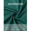 imageTACVASEN Womens Polo Shirts UPF 50 Sun Protection Golf Shirt Short Sleeve Quick Dry 3Button Collared Tops LightweightE Green