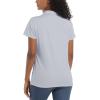 imageTACVASEN Womens Polo Shirts UPF 50 Sun Protection Golf Shirt Short Sleeve Quick Dry 3Button Collared Tops LightweightLight Grey
