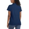 imageTACVASEN Womens Polo Shirts UPF 50 Sun Protection Golf Shirt Short Sleeve Quick Dry 3Button Collared Tops LightweightNavy