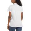 imageTACVASEN Womens Polo Shirts UPF 50 Sun Protection Golf Shirt Short Sleeve Quick Dry 3Button Collared Tops LightweightWhite