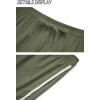 imageTACVASEN Womens Hiking Shorts with Pockets Quick Dry Lightweight Outdoor Running Shorts Breathable Active SportsAgreen