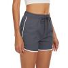 imageTACVASEN Womens Hiking Shorts with Pockets Quick Dry Lightweight Outdoor Running Shorts Breathable Active SportsDark Gray