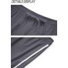 imageTACVASEN Womens Hiking Shorts with Pockets Quick Dry Lightweight Outdoor Running Shorts Breathable Active SportsDark Gray