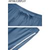 imageTACVASEN Womens Hiking Shorts with Pockets Quick Dry Lightweight Outdoor Running Shorts Breathable Active SportsGrey Blue
