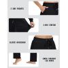 imageTACVASEN Womens Velour Pants Soft Velvet Sweatpants Warm Straight Leg Athletic Track Casual Lounge Joggers with PocketsBlack