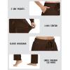 imageTACVASEN Womens Velour Pants Soft Velvet Sweatpants Warm Straight Leg Athletic Track Casual Lounge Joggers with PocketsCoffee