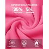 imageTACVASEN Womens Velour Pants Soft Velvet Sweatpants Warm Straight Leg Athletic Track Casual Lounge Joggers with PocketsFluorescent Pink