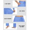 imageTACVASEN Womens Velour Pants Soft Velvet Sweatpants Warm Straight Leg Athletic Track Casual Lounge Joggers with PocketsLight Blue