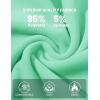 imageTACVASEN Womens Velour Pants Soft Velvet Sweatpants Warm Straight Leg Athletic Track Casual Lounge Joggers with PocketsMint Green