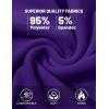 imageTACVASEN Womens Velour Pants Soft Velvet Sweatpants Warm Straight Leg Athletic Track Casual Lounge Joggers with PocketsPurple