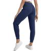 imageTACVASEN Womens Cotton Joggers Athletic Sweatpants with Pockets Soft Lounge Pants Lightweight Track Pants Casual YogaNavy
