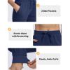 imageTACVASEN Womens Cotton Joggers Athletic Sweatpants with Pockets Soft Lounge Pants Lightweight Track Pants Casual YogaNavy
