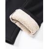 imageTACVASEN Womens Sherpa Lined Sweatpants Warm Fleece Lined Pants Soft Cotton Winter Thermal Pants with Pockets AthleticBlack