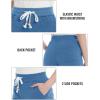 imageTACVASEN Womens Sherpa Lined Sweatpants Warm Fleece Lined Pants Soft Cotton Winter Thermal Pants with Pockets AthleticBlue