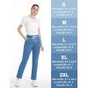 imageTACVASEN Womens Sherpa Lined Sweatpants Warm Fleece Lined Pants Soft Cotton Winter Thermal Pants with Pockets AthleticBlue