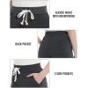 imageTACVASEN Womens Sherpa Lined Sweatpants Warm Fleece Lined Pants Soft Cotton Winter Thermal Pants with Pockets AthleticDark Grey