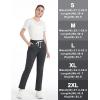 imageTACVASEN Womens Sherpa Lined Sweatpants Warm Fleece Lined Pants Soft Cotton Winter Thermal Pants with Pockets AthleticDark Grey