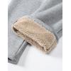 imageTACVASEN Womens Sherpa Lined Sweatpants Warm Fleece Lined Pants Soft Cotton Winter Thermal Pants with Pockets AthleticLight Grey