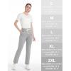 imageTACVASEN Womens Sherpa Lined Sweatpants Warm Fleece Lined Pants Soft Cotton Winter Thermal Pants with Pockets AthleticLight Grey