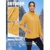 imageTACVASEN Womens Full Zip Fleece Jacket Lightweight Jacket Womens Winter Warm Coats with 2 Zipper PocketsGinger