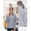 imageTACVASEN Womens Full Zip Fleece Jacket Lightweight Jacket Womens Winter Warm Coats with 2 Zipper PocketsLight Grey