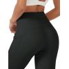 imageTACVASEN Womens Leggings with Pockets Tummy Control Workout High Waisted Athletic Buttery Soft Yoga Ankle Pants 25Black