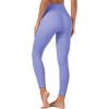 imageTACVASEN Womens Leggings with Pockets Tummy Control Workout High Waisted Athletic Buttery Soft Yoga Ankle Pants 25Dark Purple Blue