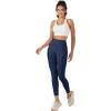imageTACVASEN Womens Leggings with Pockets Tummy Control Workout High Waisted Athletic Buttery Soft Yoga Ankle Pants 25Navy