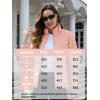 imageTACVASEN Womens Puffer Jacket Quilted Lightweight Stand Collar Zip Up Alternative Down Coat Warm Winter with 4 PocketsApricot