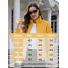 imageTACVASEN Womens Puffer Jacket Quilted Lightweight Stand Collar Zip Up Alternative Down Coat Warm Winter with 4 PocketsGinger