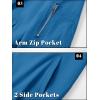 imageTACVASEN Mens Bomber Jacket Lightweight Casual Spring Fall Windbreaker Zip Up Coat with Pocket01 Blue Green