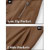 imageTACVASEN Mens Bomber Jacket Lightweight Casual Spring Fall Windbreaker Zip Up Coat with Pocket01 Brown