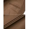 imageTACVASEN Mens Bomber Jacket Lightweight Casual Spring Fall Windbreaker Zip Up Coat with Pocket01 Brown