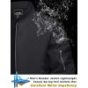 imageTACVASEN Mens Bomber Jacket Lightweight Casual Spring Fall Windbreaker Zip Up Coat with Pocket01 C Black