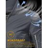 imageTACVASEN Mens Bomber Jacket Lightweight Casual Spring Fall Windbreaker Zip Up Coat with Pocket01 Dark Grey