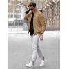 imageTACVASEN Mens Bomber Jacket Lightweight Casual Spring Fall Windbreaker Zip Up Coat with Pocket01 Khaki