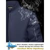 imageTACVASEN Mens Bomber Jacket Lightweight Casual Spring Fall Windbreaker Zip Up Coat with Pocket01 Navy