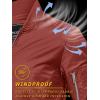 imageTACVASEN Mens Bomber Jacket Lightweight Casual Spring Fall Windbreaker Zip Up Coat with Pocket01 Orange Red