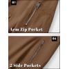 imageTACVASEN Mens Bomber Jacket Lightweight Casual Spring Fall Windbreaker Zip Up Coat with Pocket02 Brown