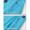 imageTACVASEN Mens Bomber Jacket Lightweight Casual Spring Fall Windbreaker Zip Up Coat with Pocket02 Ice Blue