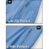imageTACVASEN Mens Bomber Jacket Lightweight Casual Spring Fall Windbreaker Zip Up Coat with Pocket02 Light Blue
