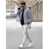 imageTACVASEN Mens Bomber Jacket Lightweight Casual Spring Fall Windbreaker Zip Up Coat with Pocket02 Light Grey