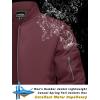 imageTACVASEN Mens Bomber Jacket Lightweight Casual Spring Fall Windbreaker Zip Up Coat with Pocket02 Wine Red